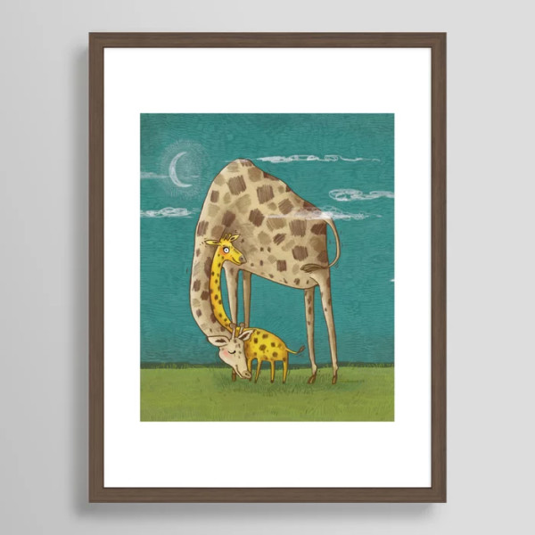 SW10141 * nachtaktiv, Gr. S, FineArt-Giclée-Druck