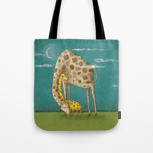 Stofftasche nachtaktiv, Grösse S