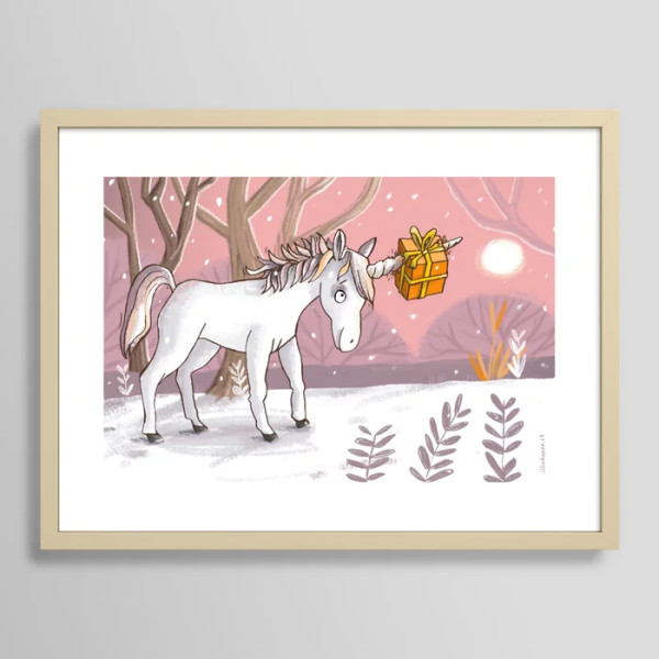 SW10140 * Geschenkhorn Gr. M, FineArt-Giclée-Druck